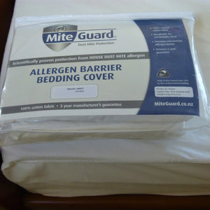 MiteGuard dust mite travel sheet  fitted 